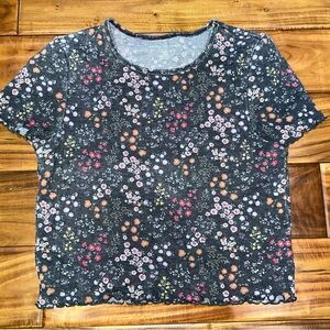 American Eagle Floral Print Women's Top